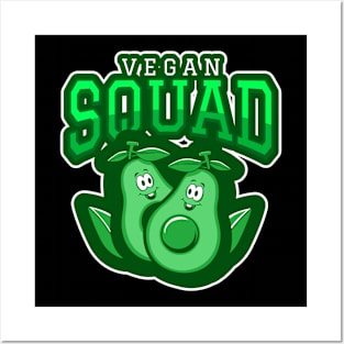 Vegan Squad Posters and Art